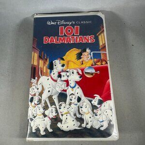 Walt Disney Classic 101 Dalmatians VHS 1992 Family Animation Movie G RCA